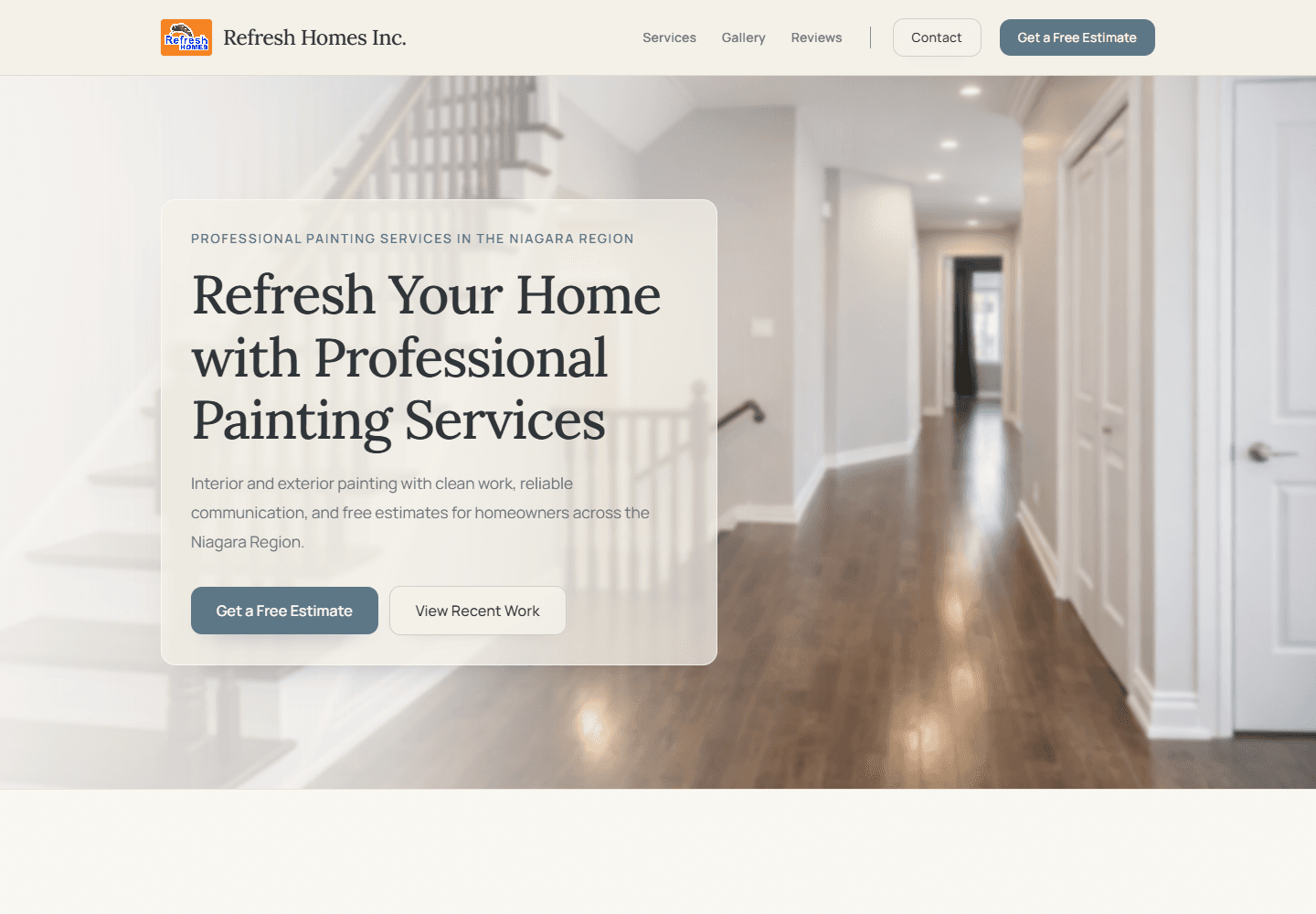 Refresh Homes preview
